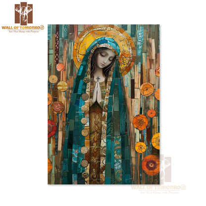 Mother Mary Religious High Quality Unframed Poster Print & Waterproof Poster Print Wall Décor in Sri Lanka