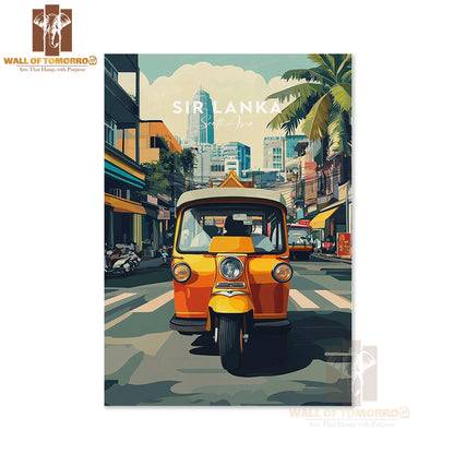 South Asia, Sri Lanka Travel High Quality Unframed Poster Print & Waterproof Poster Print Wall Décor