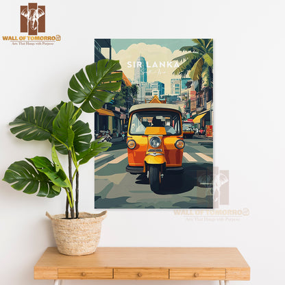 South Asia, Sri Lanka Travel High Quality Unframed Poster Print & Waterproof Poster Print Wall Décor