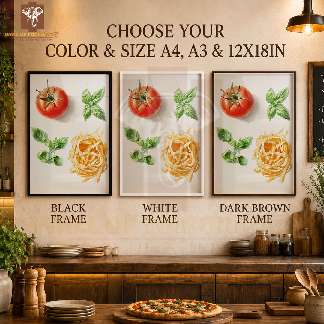 Tomato Kitchen & Restaurant High Quality Glass Frame Wall Décors in Sri Lanka