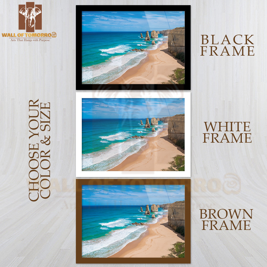 The Twelve Apostles, Victoria, Australia High Quality Unframed Poster Print & Waterproof Poster Print Wall Décor