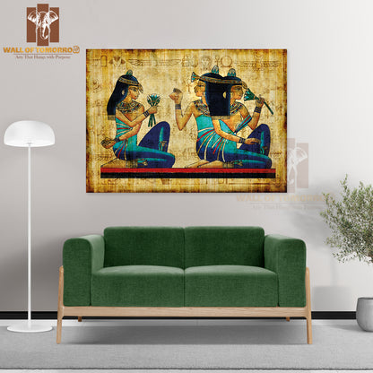 Paint Egyptian Art High Quality Unframed Poster Print & Waterproof Poster Print Wall Décor