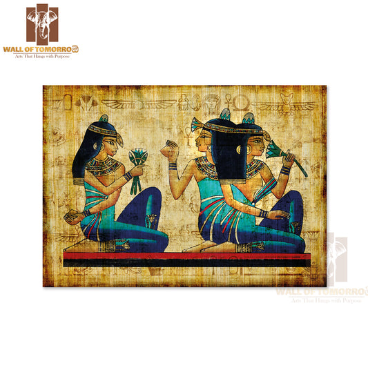Paint Egyptian Art High Quality Unframed Poster Print & Waterproof Poster Print Wall Décor