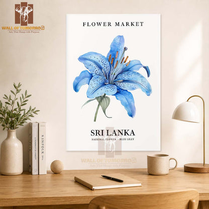 Sri Lankan Spice Kitchen High Quality Unframed Poster Print & Laminated Poster Print Wall Décor