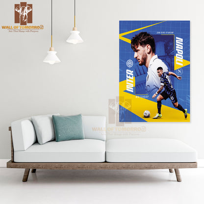 Football Clash Famous Basketball Team Players Sports High Quality Unframed Poster Print & Waterproof Poster Print Wall Décor