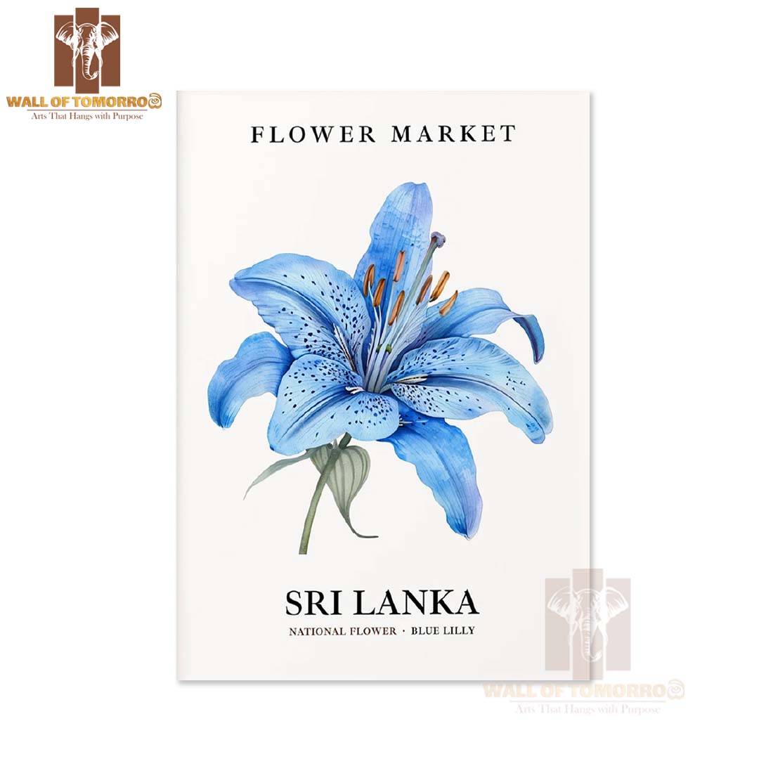 Sri Lankan Spice Kitchen High Quality Unframed Poster Print & Laminated Poster Print Wall Décor