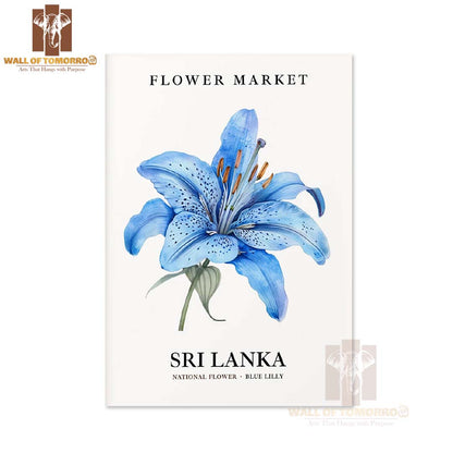 Sri Lankan Spice Kitchen High Quality Unframed Poster Print & Laminated Poster Print Wall Décor