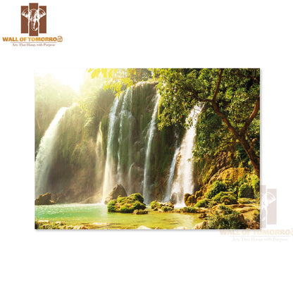 Ban Gioc Detian Waterfall in Vietnam High Quality Unframed Poster Print & Waterproof Poster Print Wall Décor