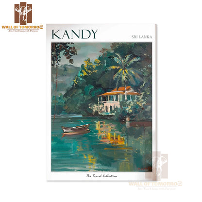 Kandy Travel Sri Lanka High Quality Unframed Poster Print & Waterproof Poster Print Wall Décor