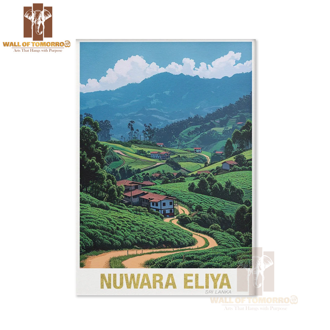 Nuwara Eliya Sri Lanka Travel High Quality Unframed Poster Print & Waterproof Poster Print Wall Décor