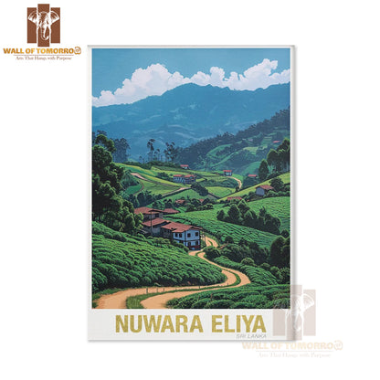 Nuwara Eliya Sri Lanka Travel High Quality Unframed Poster Print & Waterproof Poster Print Wall Décor