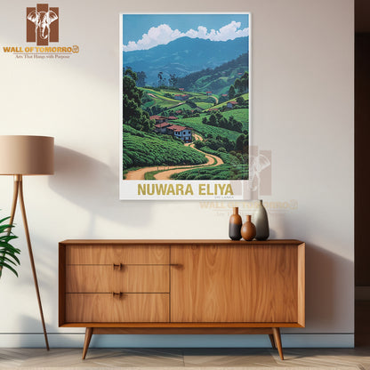 Nuwara Eliya Sri Lanka Travel High Quality Unframed Poster Print & Waterproof Poster Print Wall Décor