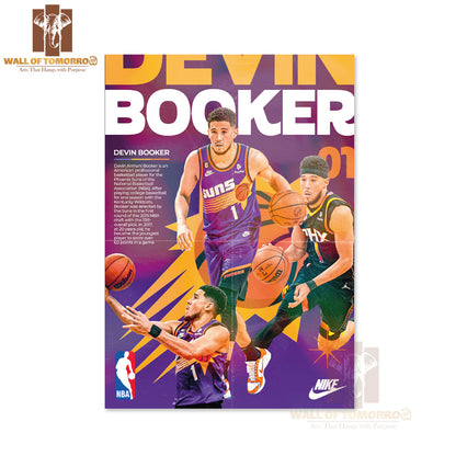 Famous Basketball Team Player Skills on The Basketball Court Sports High Quality Unframed Poster Print & Waterproof Poster Print Wall Décor