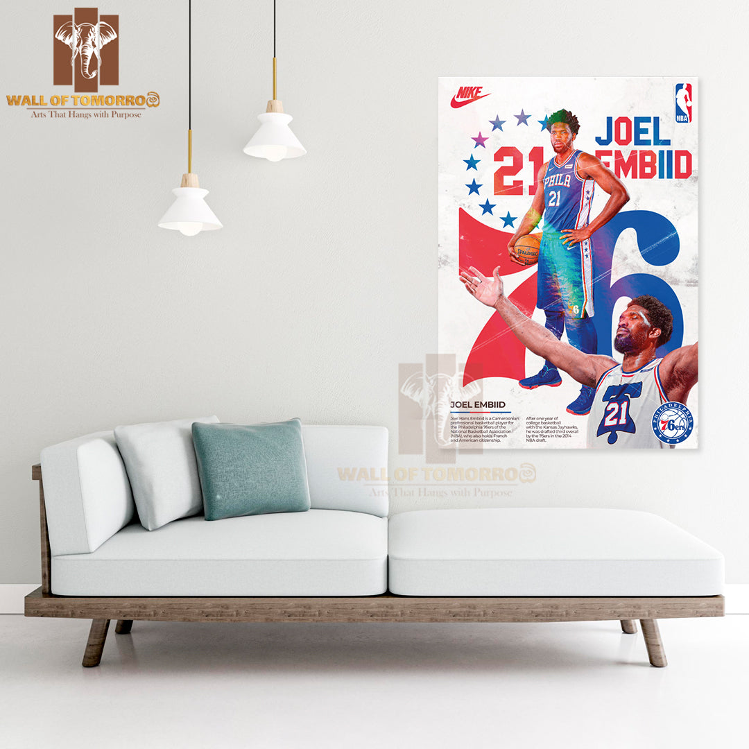Famous Basketball Team Player During the Practice Sports High Quality Unframed Poster Print & Waterproof Poster Print Wall Décor
