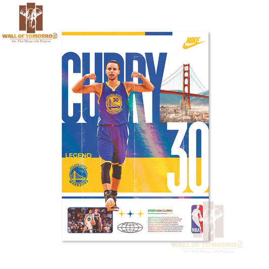 Famous Basketball Team Player Symbolizing His Legacy Sports High Quality Unframed Poster Print & Waterproof Poster Print Wall Décor