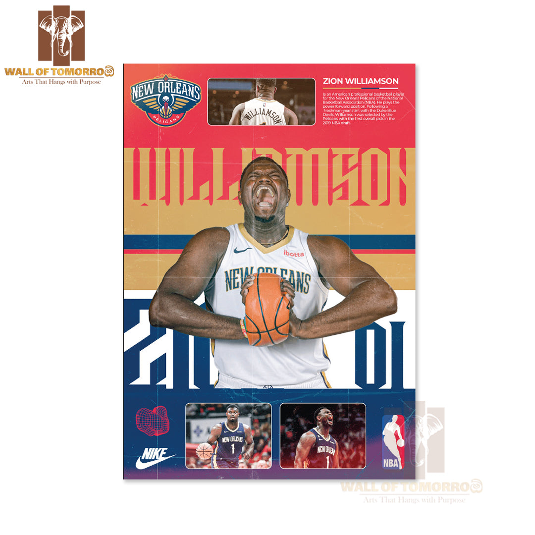 Famous Basketball Team Player Promotion Sports High Quality Unframed Poster Print & Waterproof Poster Print Wall Décor