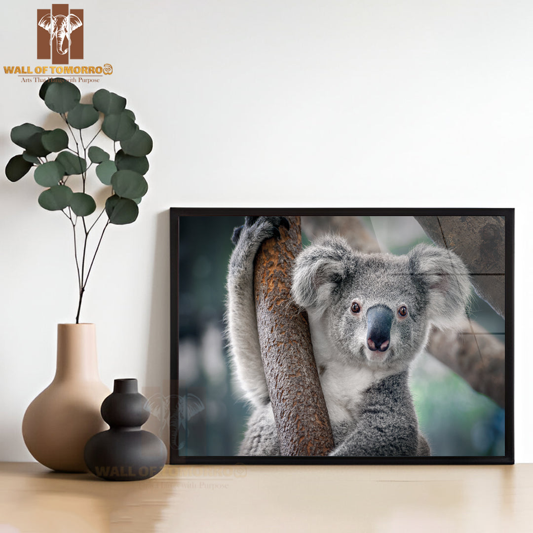 A Cute Koala Bear High Quality Unframed Poster Print & Waterproof Poster Print Wall Décor