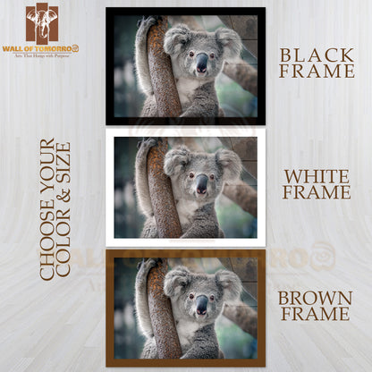 A Cute Koala Bear High Quality Unframed Poster Print & Waterproof Poster Print Wall Décor