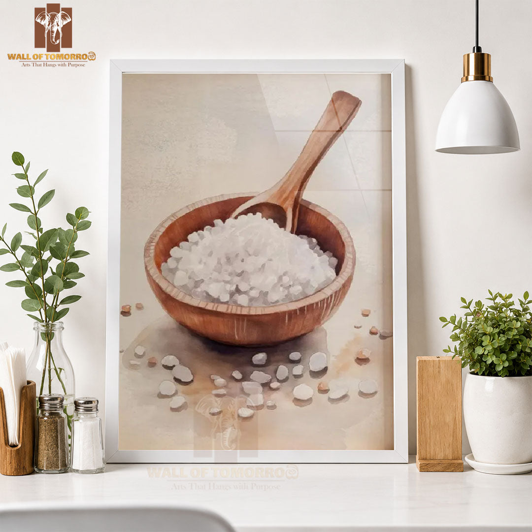 Salt Kitchen & Restaurant High Quality Glass Frame Wall Décors in Sri Lanka