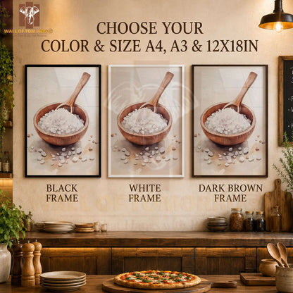 Salt Kitchen & Restaurant High Quality Glass Frame Wall Décors in Sri Lanka