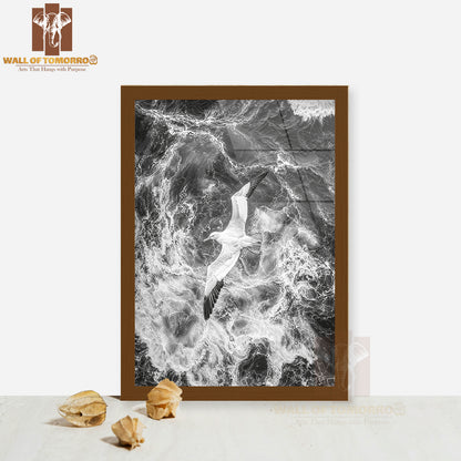 Seagull Grace High Quality Glass Frame Wall Décor