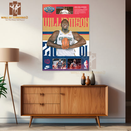 Famous Basketball Team Player Promotion Sports High Quality Unframed Poster Print & Waterproof Poster Print Wall Décor