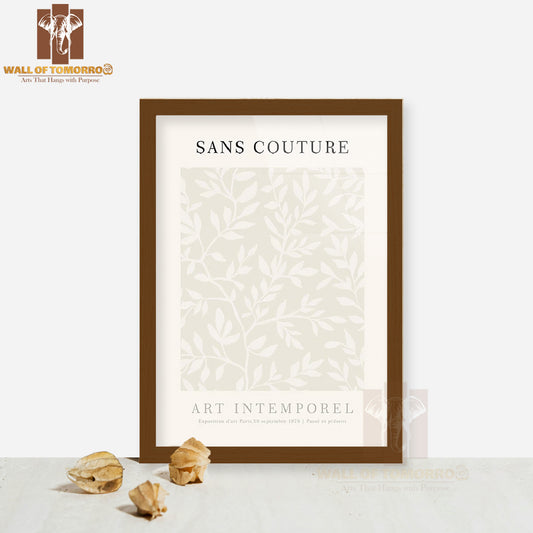 Sans Couture Art High Quality Glass Frame Wall Décor