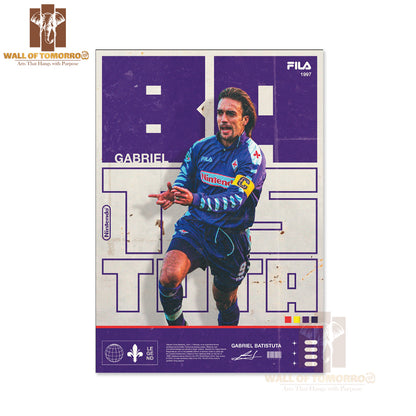 Famous Soccer Player Spirit Sports High Quality Unframed Poster Print & Waterproof Poster Print Wall Décor