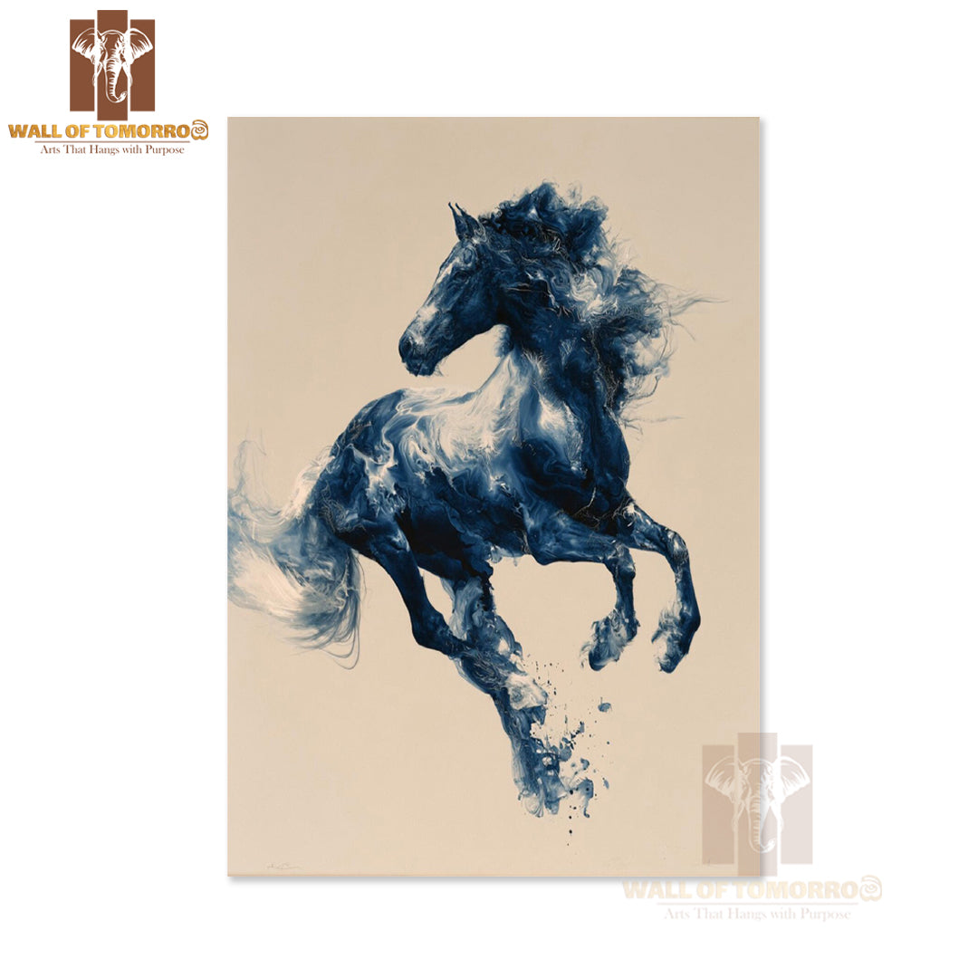 Horse Painting Animals High Quality Unframed Poster Print & Laminated Poster Print Wall Décor in Sri Lanka