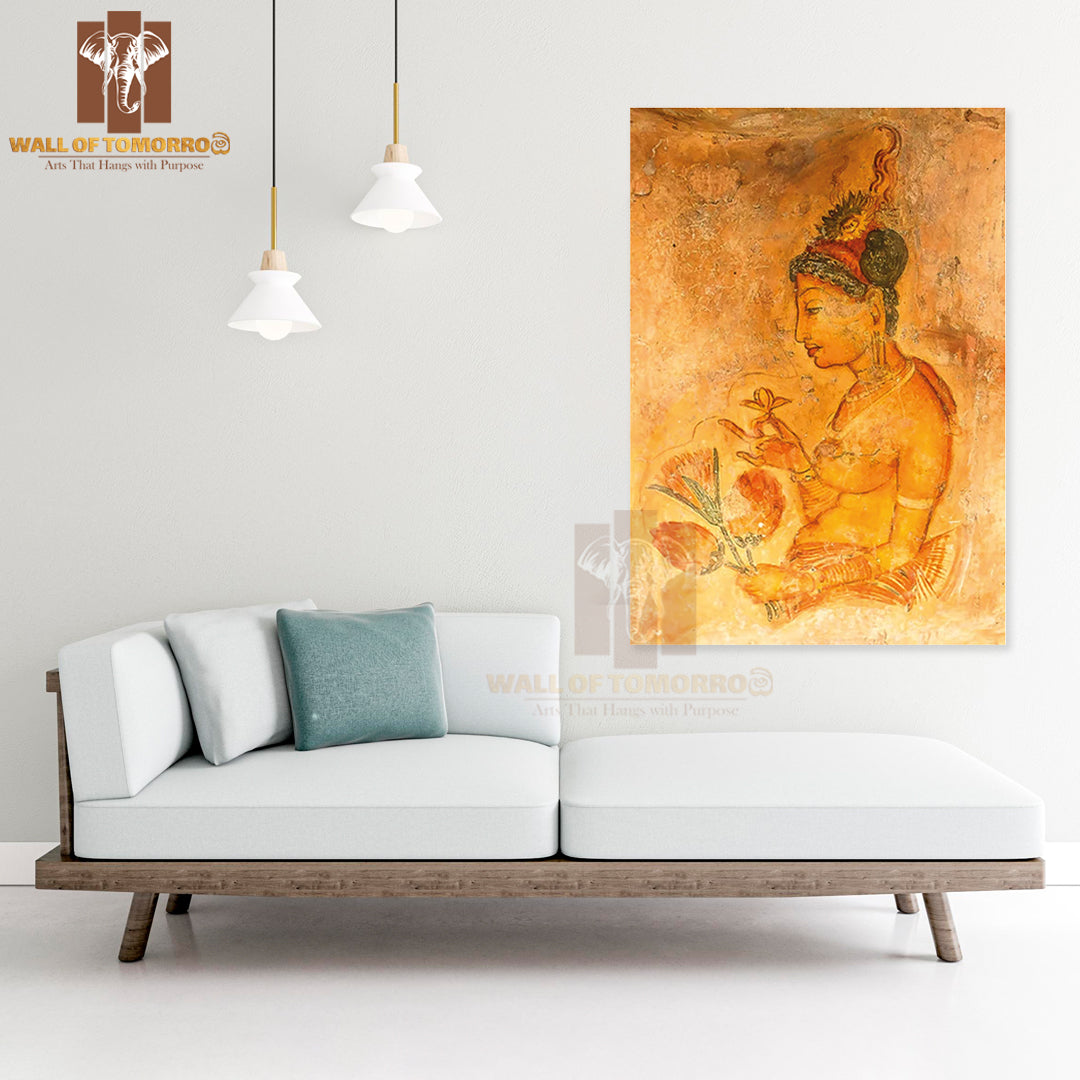 Lions Rock Ceylon Sri Lanka Travel High Quality Unframed Poster Print & Waterproof Poster Print Wall Décor