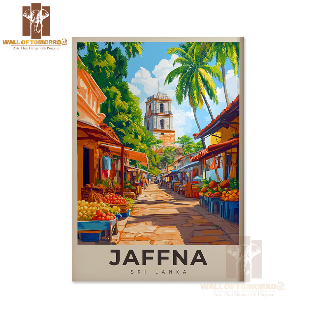 Jaffna, Sri Lanka Travel High Quality Unframed Poster Print & Waterproof Poster Print Wall Décor