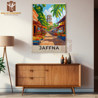 Jaffna, Sri Lanka Travel High Quality Unframed Poster Print & Waterproof Poster Print Wall Décor