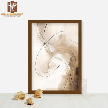 Abstract Odyssey High Quality Glass Frame Wall Décor
