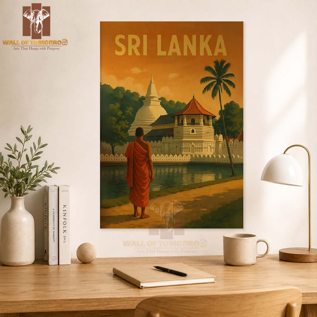 Traditional Sri Lanka Lanka Travel High Quality Unframed Poster Print & Laminated Poster Print Wall Décor