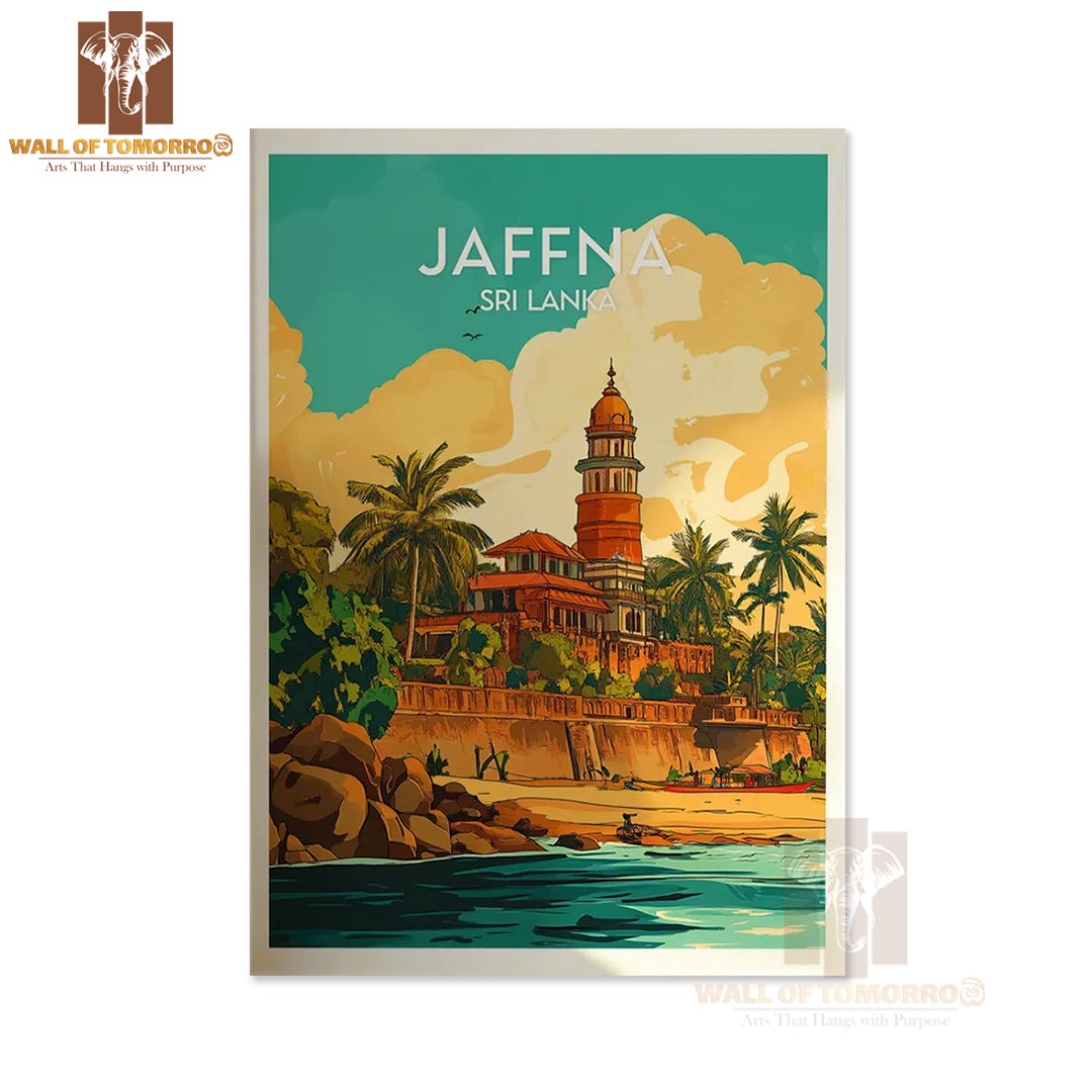 Jaffna - Sri Lanka Travel High Quality Unframed Poster Print & Waterproof Poster Print Wall Décor
