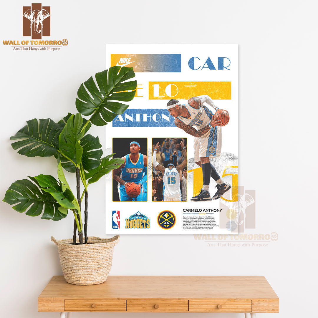 Famous Basketball Team Player Moves Sports High Quality Unframed Poster Print & Waterproof Poster Print Wall Décor