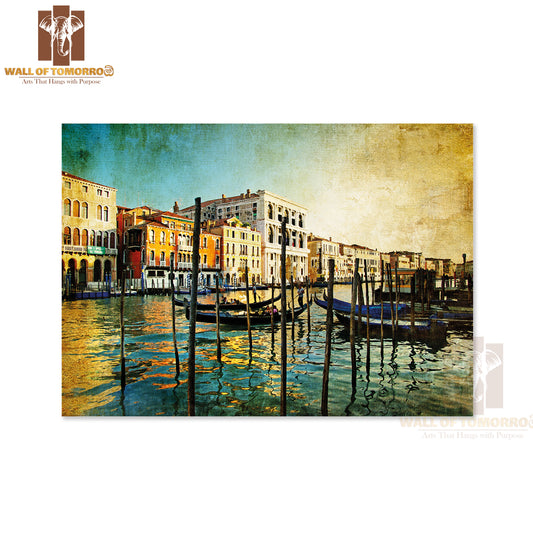 Amazing Venice Artwork in Painting High Quality Unframed Poster Print & Waterproof Poster Print Wall Décor