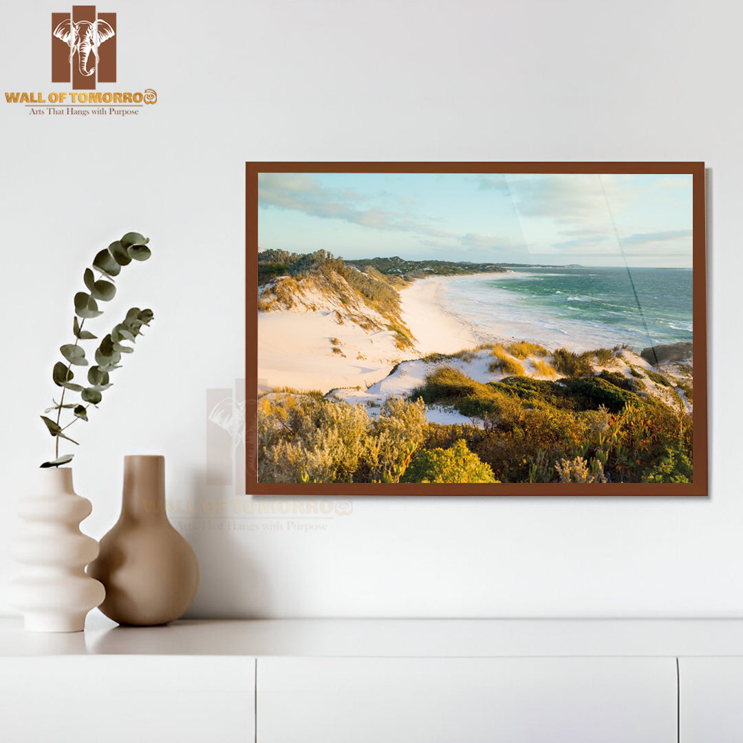 Australia Beach Sand Dunes High Quality Unframed Poster Print & Waterproof Poster Print Wall Décor