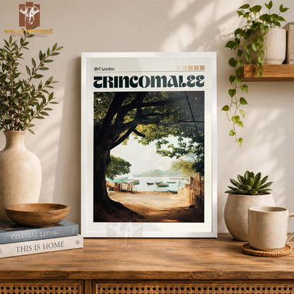 Trincomalee Sri Lanka Travel High Quality Glass Frame Wall Décor