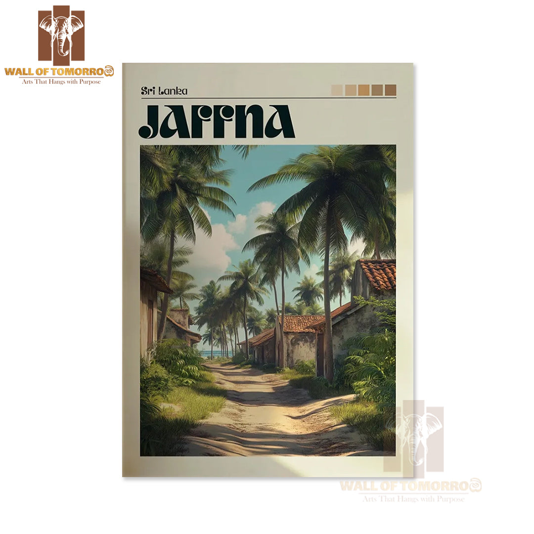 Jaffna - Sri Lanka Travel High Quality Unframed Poster Print & Waterproof Poster Print Wall Décor