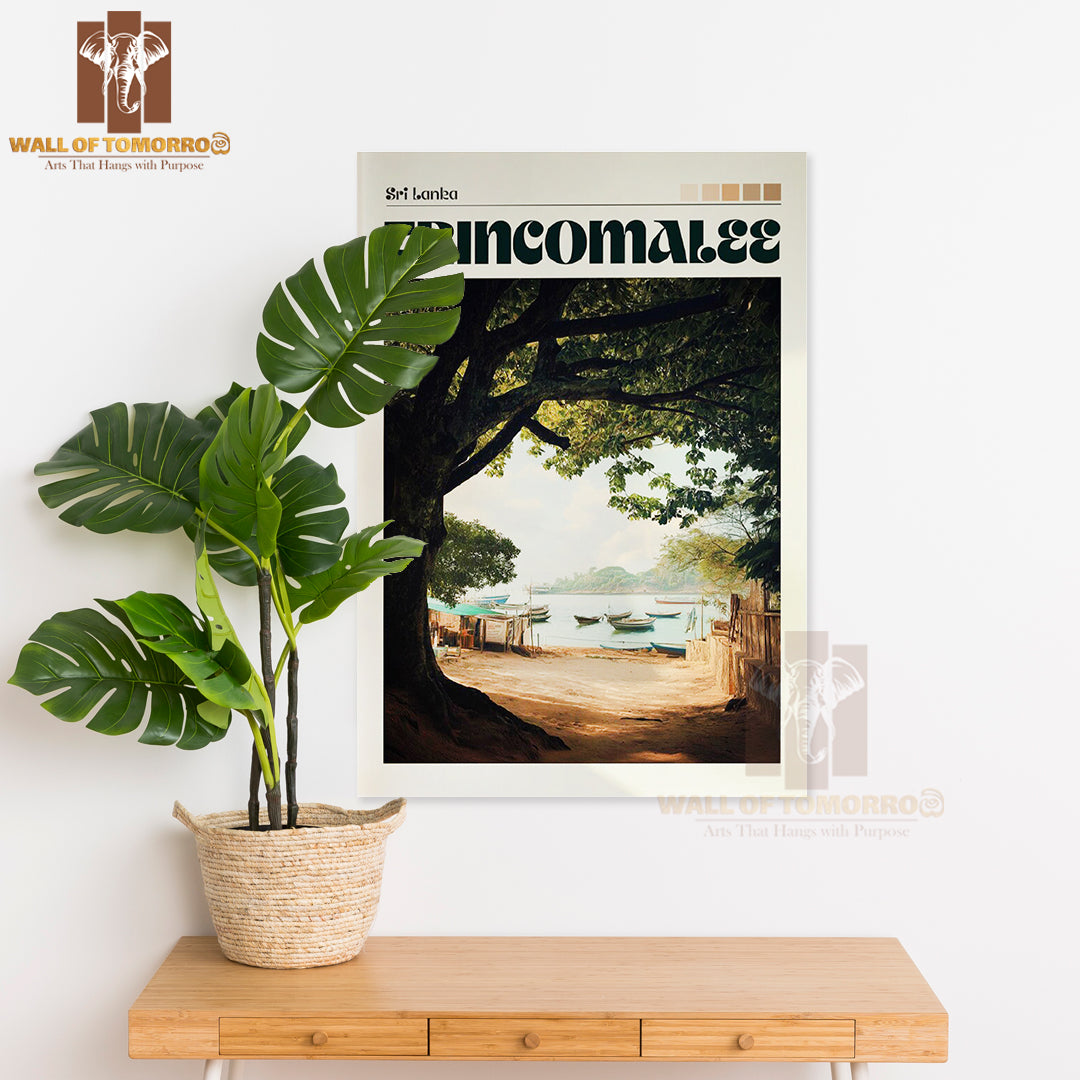 Trincomalee Sri Lanka Travel High Quality Unframed Poster Print & Laminated Poster Print Wall Décor