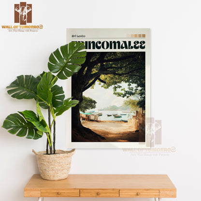 Trincomalee Sri Lanka Travel High Quality Unframed Poster Print & Laminated Poster Print Wall Décor