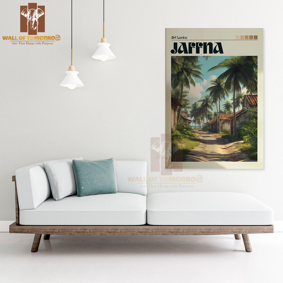 Jaffna - Sri Lanka Travel High Quality Unframed Poster Print & Waterproof Poster Print Wall Décor
