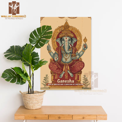 Ganesha Religious High Quality Unframed Poster Print & Waterproof Poster Print Wall Décor in Sri Lanka