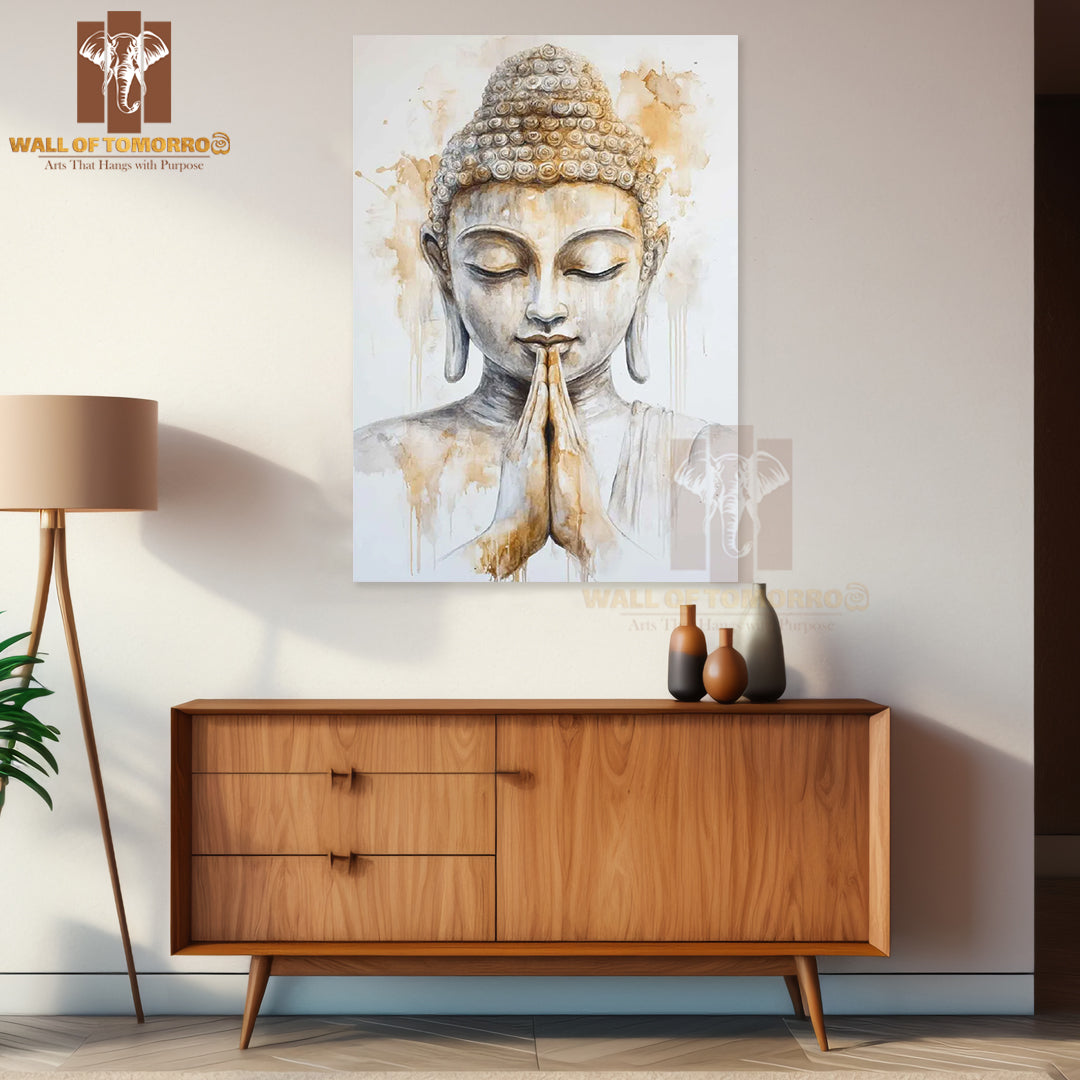 Lord Buddha Religious High Quality Unframed Poster Print & Waterproof Poster Print Wall Décor in Sri Lanka
