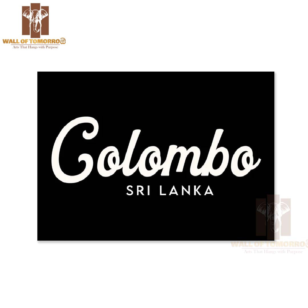 Colombo Sri Lanka Travel High Quality Unframed Poster Print & Laminated Poster Print Wall Décor