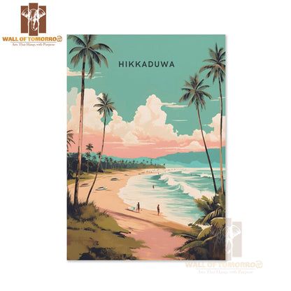 Hikkaduwa Sri Lanka Travel High Quality Unframed Poster Print & Waterproof Poster Print Wall Décor