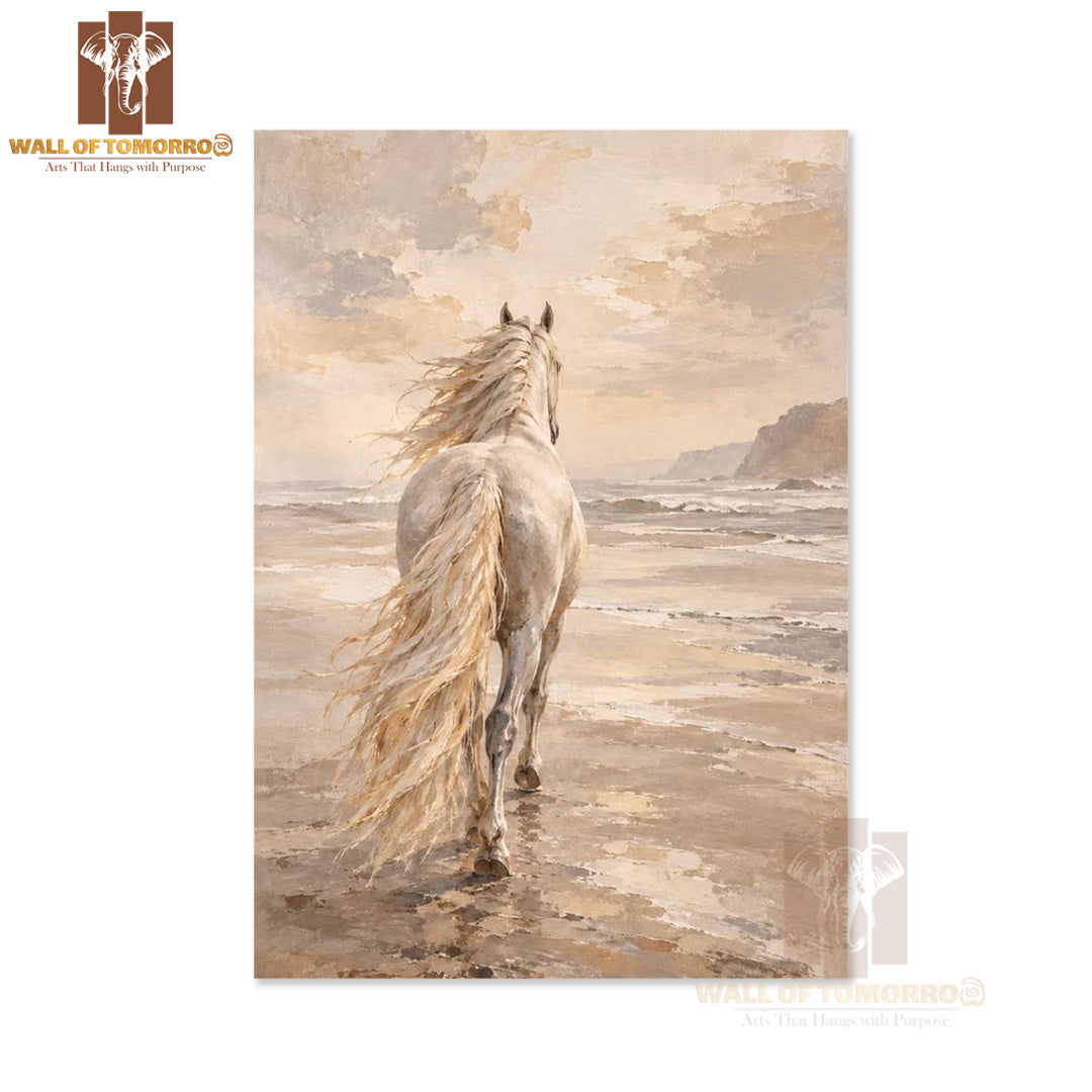 Horse Painting Animals High Quality Unframed Poster Print & Laminated Poster Print Wall Décor in Sri Lanka