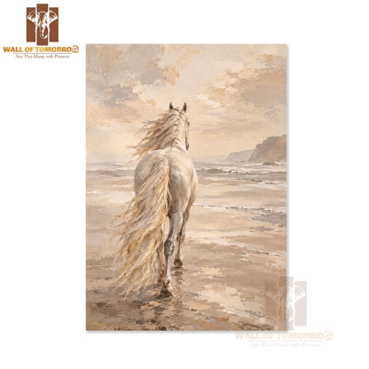 Horse Painting Animals High Quality Unframed Poster Print & Laminated Poster Print Wall Décor in Sri Lanka