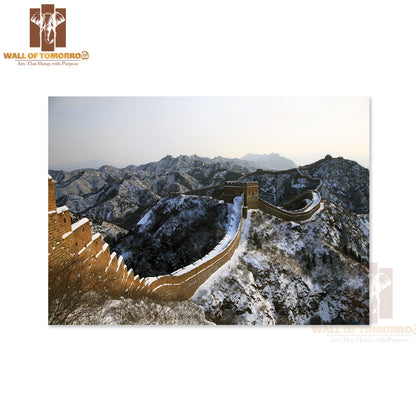 The Great Wall of China High Quality Unframed Poster Print & Waterproof Poster Print Wall Décor